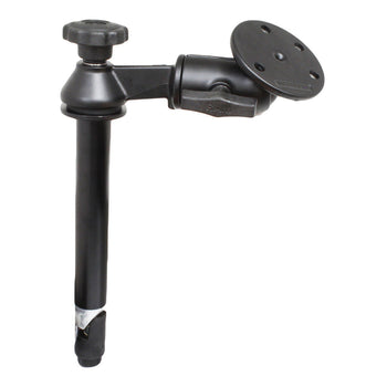 RAM-VP-SW2-8-240:RAM-VP-SW2-8-240_1:RAM 8" Upper Pole with Single Swing Arm & Large Round Plate