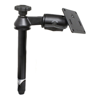RAM-VP-SW2-8-2461:RAM-VP-SW2-8-2461_1:RAM 8" Upper Pole with Single Swing Arm & 75x75mm VESA Plate