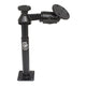 RAM® Tele-Pole™ with 8" & 9" Poles, Single Swing Arm & Large Round Plate