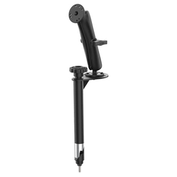 RAM-VP-TTMF12-101U-D:RAM-VP-TTMF12-101U-D_1:RAM 12" Upper Flange Pole with Double Ball Mount
