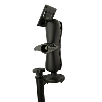 RAM-VP-TTMF8-D-101-2461U:RAM-VP-TTMF8-D-101-2461U_2:RAM 8" Upper Flange Pole with D Size 75x75mm VESA Mount