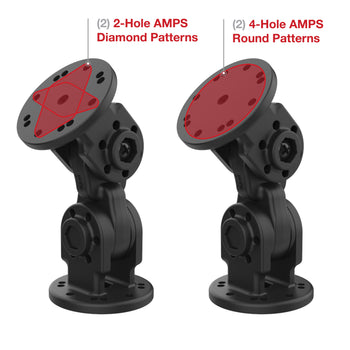 RAP-101-PV4-2P-NKU:RAP-101-PV4-2P-NKU_4:RAM Dual 90-Degree Pivot Mount