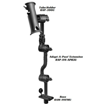 RAP-114-APB3U:RAP-114-APB3U_3:RAM® Adapt-A-Post™ with Adjustable 16" Extension Arm