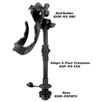 RAP-114-EX6:RAP-114-EX6_3:RAM Adapt-A-Post™ 9" Extension Pole
