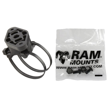 RAP-274-1HU:RAP-274-1HU_1:RAM® EZ-On/Off™ Bicycle Mount with Swivel Base Adapter & Hardware
