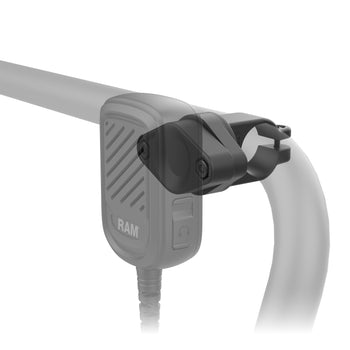 RAP-274-508U:RAP-274-508U_2:RAM® Magnetic Microphone Adapter with Composite Rail Base