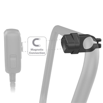 RAP-274-508U:RAP-274-508U_3:RAM® Magnetic Microphone Adapter with Composite Rail Base