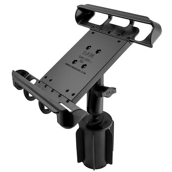 RAP-299-3-B-102-TAB8U:RAP-299-3-B-102-TAB8U_2:RAM® Tab-Tite™ Holder with RAM-A-CAN™ II Cup Holder Mount - Medium