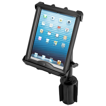 RAP-299-3-C-TAB8U:RAP-299-3-C-TAB8U_1:RAM Tab-Tite™ Holder with RAM-A-CAN™ II Cup Holder Mount - Long