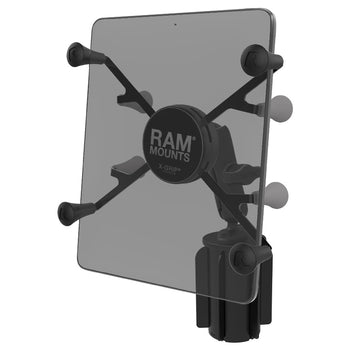 RAP-299-3-UN8U:RAP-299-3-UN8U_1:RAM X-Grip with RAM-A-CAN™ II Cup Holder Mount for 7"-8" Tablets