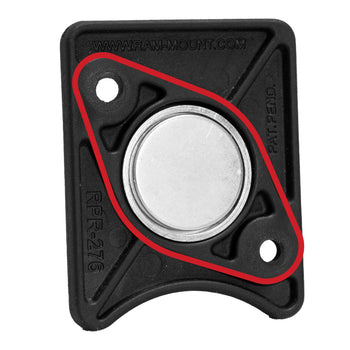RAP-300U:RAP-300U_3:RAM Power Plate™ II Magnetic Holder with Steel Adhesive Plates