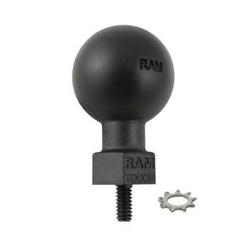 RAP-379U-252050-KAY1:RAP-379U-252050-KAY1_1:RAM Tough-Ball™ with 1/4"-20 x .50" Threaded Stud for Kayaks - C Size