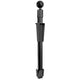RAM® Press-N-Lock Ball Base with 12" Long Tube - C Size