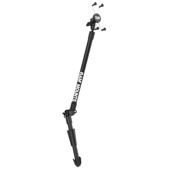 RAP-385-18-A-UN10:RAP-385-18-A-UN10_1:RAM Press-N-Lock™ 24" Kayak Tube Base with X-Grip Large Phone Holder