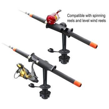 RAP-390-FMTU:RAP-390-FMTU_2:RAM® Tube Jr. ™ Rod Holder with Round Flush Base