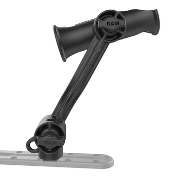 RAP-390-PA-418:RAP-390-PA-418_4:RAM® Tube Jr.™ Rod Holder with Extension Arm and Track Base