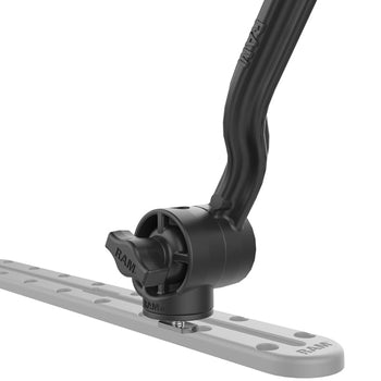 RAP-390-PA-418:RAP-390-PA-418_5:RAM® Tube Jr.™ Rod Holder with Extension Arm and Track Base