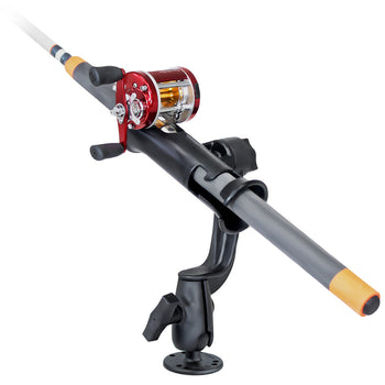 RAP-390-RB:RAP-390-RB_2:RAM Tube Jr.™ Rod Holder with Revolution Arm and Drill-Down Base