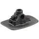 RAM® Bond-A-Base™ Black Adhesive Base with RAM ROD® Post/Spline Receiver