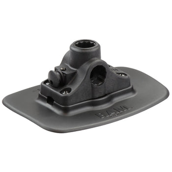 RAP-398-BLK-114BMPU:RAP-398-BLK-114BMPU_1:RAM® Bond-A-Base™ Black Adhesive Base with RAM ROD® Post/Spline Receiver