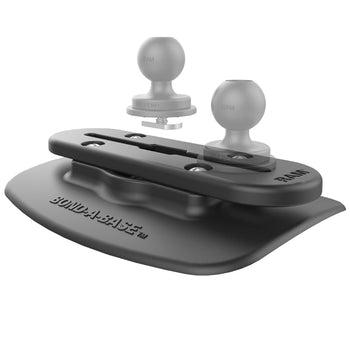 RAP-398-BLK-TRACK-AU:RAP-398-BLK-TRACK-AU_2:RAM® Bond-A-Base™ Black Adhesive Base with RAM® Tough-Track™