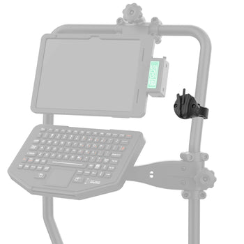 RAP-400-1-MCU:RAP-400-1-MCU_3:RAM Microphone Low Profile Tough-Claw™ Small Clamp Mount