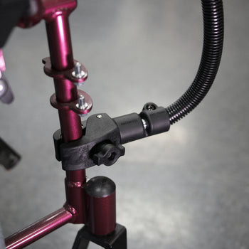 RAP-400-18-B-UN8:RAP-400-18-B-UN8_3:RAM® X-Grip® Wheelchair Leg Rail Mount for 7"-8" Tablets