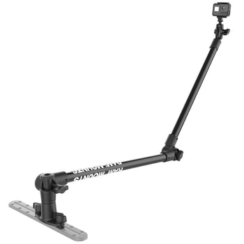 RAP-411-18-18-A-GOP1:RAP-411-18-18-A-GOP1_2:RAM® Tough-Pole™ 48" Camera Mount with Double Pipe & Dual Track Base