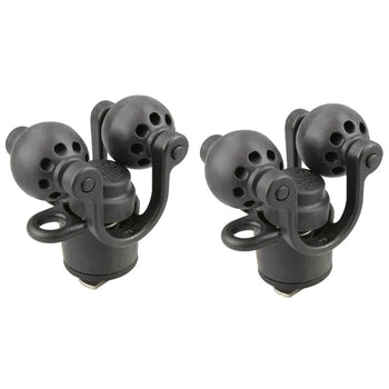 RAP-412-2:RAP-412-2_1:RAM Roller-Ball™ 2-Pack Paddle & Accessory Holder