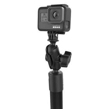 RAP-425-18-18-A-GOP1:RAP-425-18-18-A-GOP1_2:RAM® Tough-Pole™ 47" Action Camera Track Mount