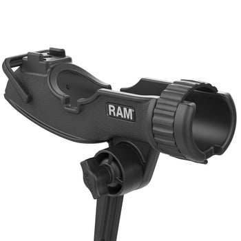 RAP-433-421:RAP-433-421_2:RAM ROD HD Fishing Rod Holder with 6" Spline Post and Dual Track Base