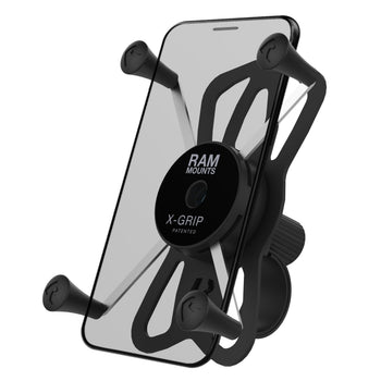 RAP-460-UN10U:RAP-460-UN10U_1:RAM X-Grip Large Phone Mount with RAM Tough-Strap™ Handlebar Base