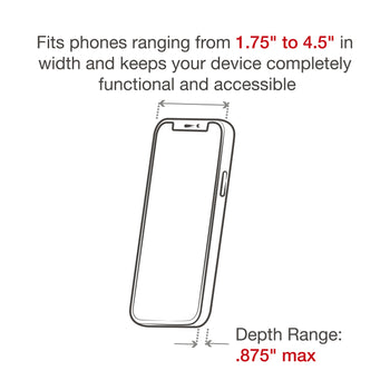RAP-460-UN10U:RAP-460-UN10U_7:RAM X-Grip Large Phone Mount with RAM Tough-Strap™ Handlebar Base