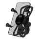 RAM® X-Grip® Phone Mount with RAM® Tough-Strap™ Handlebar Base