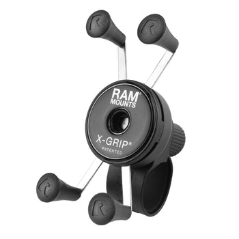 RAP-460-UN7U:RAP-460-UN7U_3:RAM® X-Grip® Phone Mount with RAM® Tough-Strap™ Handlebar Base