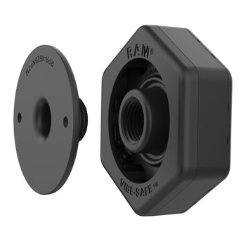 RAP-462NPT:RAP-462NPT_1:RAM® Vibe-Safe™ with NPT Adapter for 2-Hole Holders