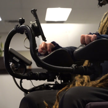 RAP-AAPR-WCT-2-30BU:RAP-AAPR-WCT-2-30BU_8:RAM® Rugged Quick Release Wheelchair 2-Point Base with Ball