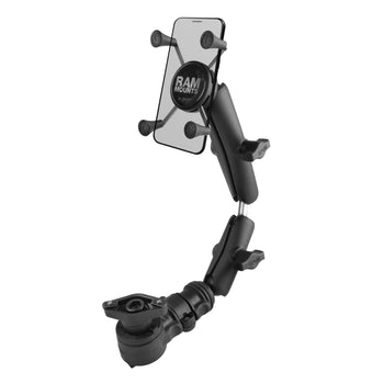 RAP-AAPR-WCT-419-UN7U:RAP-AAPR-WCT-419-UN7U_1:RAM Phone Mount for Wheelchair Armrests with Quick Release & Swivel