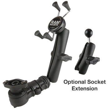 RAP-AAPR-WCT-419-UN7U:RAP-AAPR-WCT-419-UN7U_3:RAM Phone Mount for Wheelchair Armrests with Quick Release & Swivel