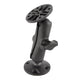 RAM® Universal Composite Double Ball Mount with Two Round Plates
