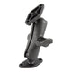 RAM® Universal Composite Double Ball Mount with Two Diamond Plates