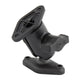 RAM® Composite Single Ball & Swivel Mount with Two Diamond Plates