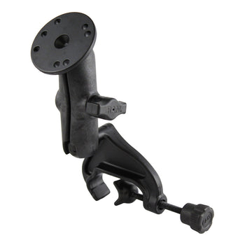 RAP-B-121-OT1U:RAP-B-121-OT1U_1:RAM® Yoke Clamp Mount with Composite Socket Arm & Aluminum Round Plate