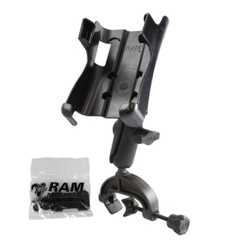 RAP-B-121-TD1U:RAP-B-121-TD1U_1:RAM Composite Yoke Clamp Mount for Trimble TDS Recon