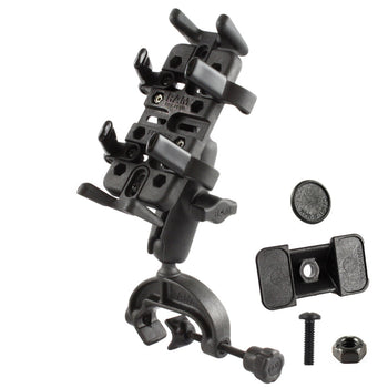 RAP-B-121-UN4U:RAP-B-121-UN4U_2:RAM Finger-Grip™ Universal Holder with Composite Yoke Clamp Base