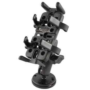 RAP-B-139-UN4MU:RAP-B-139-UN4MU_2:RAM® Finger-Grip™ Universal Holder with Triple Magnetic Base