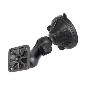 RAP-B-166-1U:RAP-B-166-1U_1:RAM Twist-Lock™ Low-Profile Suction Cup Mount with AMPS Hole Pattern