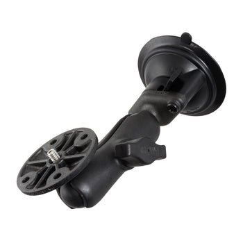 RAP-B-166-202AU:RAP-B-166-202AU_1:RAM® Twist-Lock™ Composite Suction Mount with Round Plate & 1/4"-20 Stud