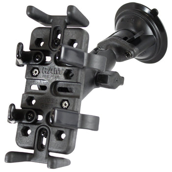 RAP-B-166-UN4:RAP-B-166-UN4_2:RAM® Finger-Grip™ Composite Universal Mount with Suction Cup Base
