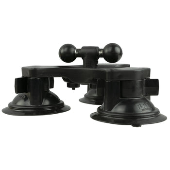 RAP-B-217-365-224-1U:RAP-B-217-365-224-1U_2:RAM Twist-Lock™ Triple Suction Cup Double Ball Base